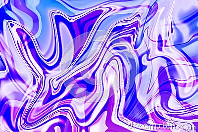 unveiling the dynamic energy of fluid motion and art technique in liquid paper marbling paint background with abstract fluid Stock Photo