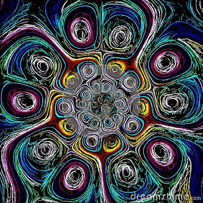 Unveiling the Enchanting Symphony of Line based Background Artistry in Stunning Visual Captures generative ai Cartoon Illustration