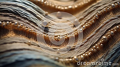 Unveiling the Enigma: Exploring the Intricacies of an Unknown Biogenic Canvas Stock Photo