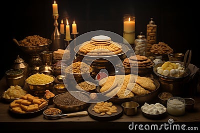 Unveiling exotic gastronomic treasures traditional delicacies from lesser known cultures Stock Photo