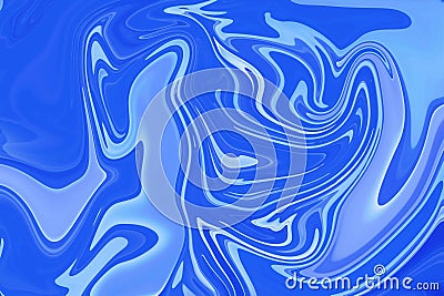 unveiling the mystique of vibrant textures and marbled beauty in hand-painted background with mixed liquid blue paints abstract Stock Photo
