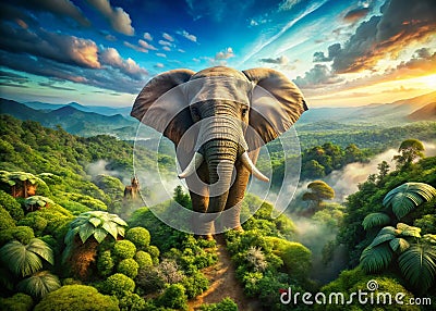 Unveiling the Potential of Drone Photography with Generative AI Exploring the Impact of Large Language Models on Image Stock Photo