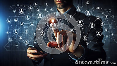 Unveiling the Potential of Social Networks and Data Analytics in the Modern World Stock Photo