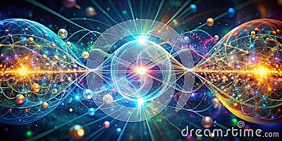 Unveiling Quantum Decoherence Visualizing the Challenges and Potential of Stable Quantum Computing Stock Photo