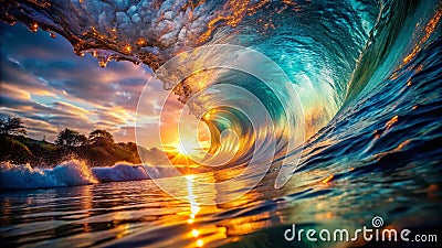 Unveiling the Quantum Enigma Photographic Evidence of WaveParticle Duality in the DoubleSlit Experiment Stock Photo