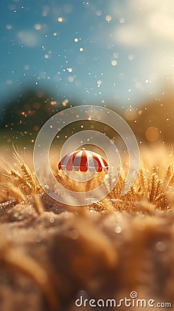 Up close summer Details of the hottest seasons warmth and vibrancy Stock Photo