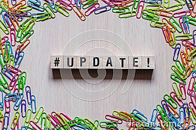 Update word concept Stock Photo