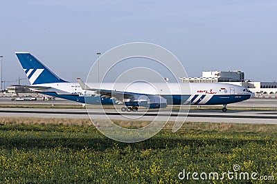 Updated Russian airliner Editorial Stock Photo