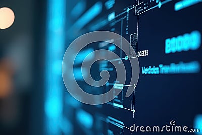 Updated Title: Advanced Document Authentication System Stock Photo