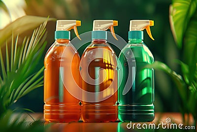 Elevate Your Cleaning Routine with a Touch of Aesthetics Transform Your Home into a Sanctuary with Eco-Friendly Cleaning Products Stock Photo