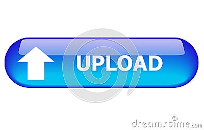 Upload Button Stock Photo