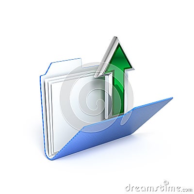 Upload icon Stock Photo