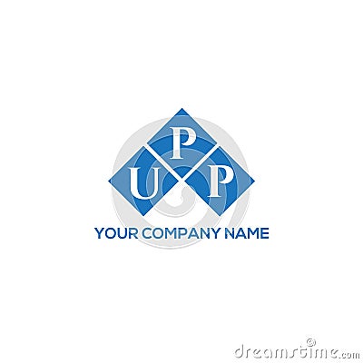 UPP letter logo design on white background. UPP creative initials letter logo concept. UPP letter design Vector Illustration