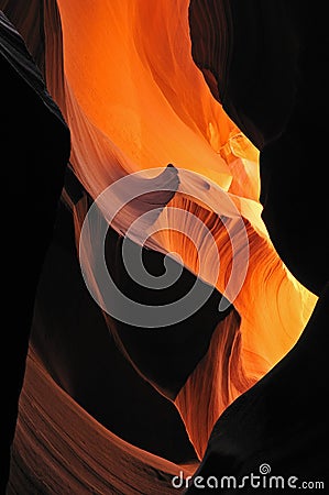 Upper Antelope Slot Canyon Stock Photo