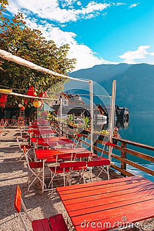 Upper Austria Hallstatt Stock Photo