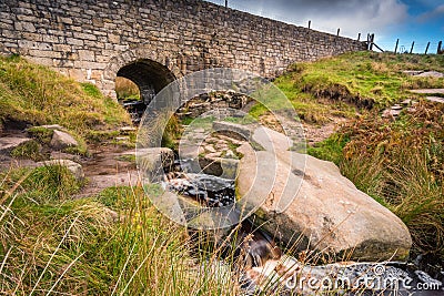 Upper Burbage Bridge east Stock Photo