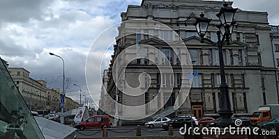 Upper City, Minsk, historical center Editorial Stock Photo