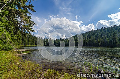 Upper Twin Lake Stock Photo