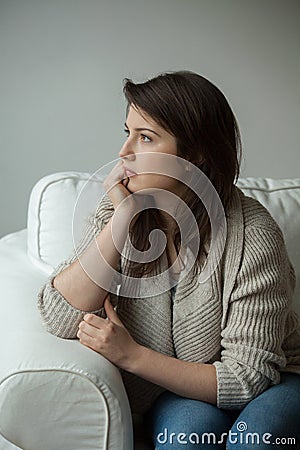 Upset teenager Stock Photo