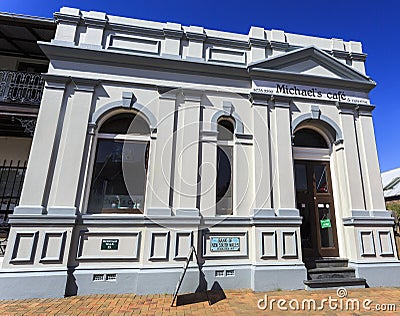 Uralla Old Buildings at the Turn of the Century Editorial Stock Photo