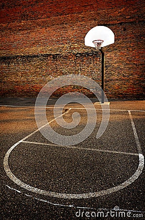 Urban Basketball Street Ball Outdoors Stock Photo