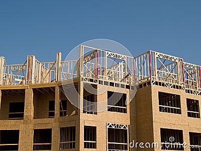 Urban building construction Stock Photo