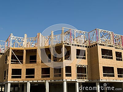 Urban building construction Stock Photo