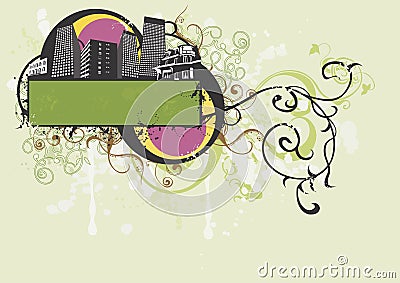 Urban buildings Vector Illustration