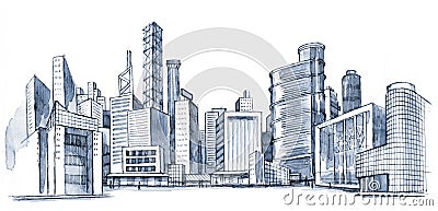 Urban city Stock Photo