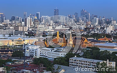 Grand Palace, Wat Phra Kaew,Bangkok, Thailand Stock Photo