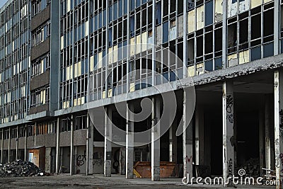 Urban Dereliction Stock Photo