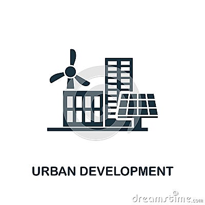 Urban Development icon. Premium style design from urbanism icon collection. UI and UX. Pixel perfect Urban Development icon for Stock Photo