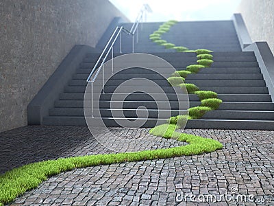 Urban ecology concept Stock Photo