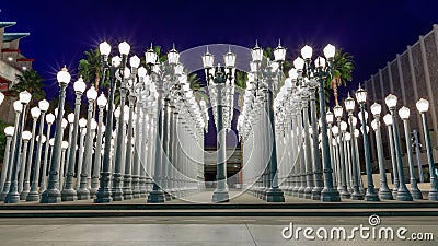 Urban light, Los Angeles Stock Photo