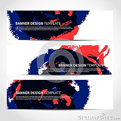 Urban style vector banners Vector Illustration