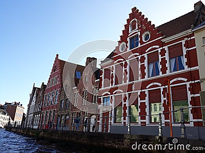 A urge to visit Bruges - Belgium Editorial Stock Photo