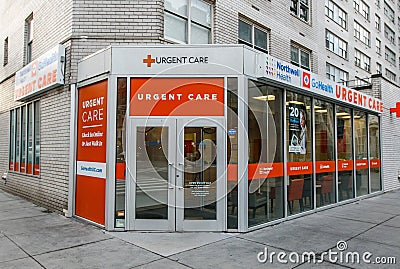 Urgent Care location Editorial Stock Photo