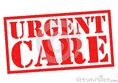 URGENT CARE Stock Photo