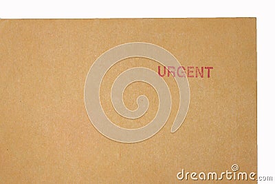 Urgent document Stock Photo