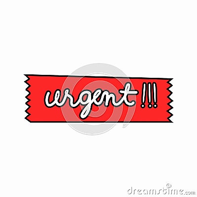 Urgent icon Stock Photo