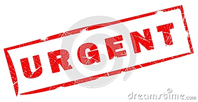 Urgent stamp Stock Photo