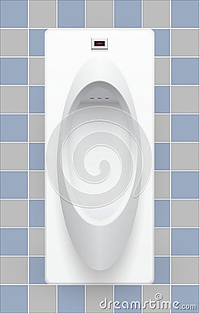 Urinal Vector Illustration