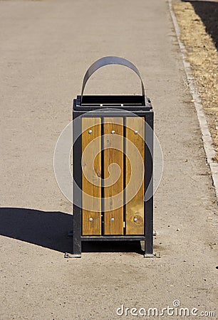 Urn for garbage Stock Photo