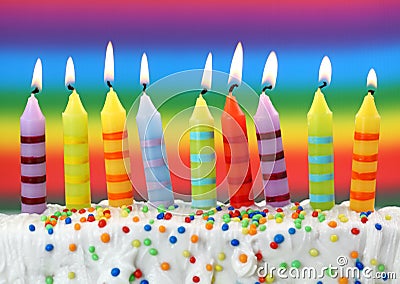 Image result for nine birthday candles