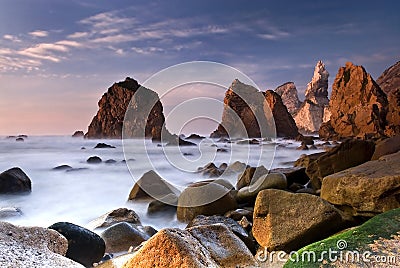 Ursa beach, Portugal Stock Photo