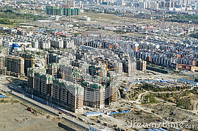 Urumqi city. China Stock Photo