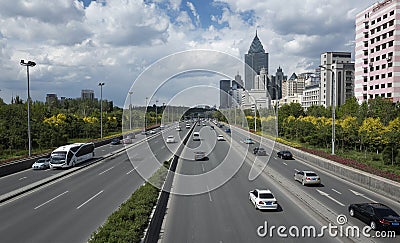 Urumqi city views Editorial Stock Photo