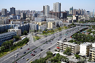 Urumqi city views Editorial Stock Photo