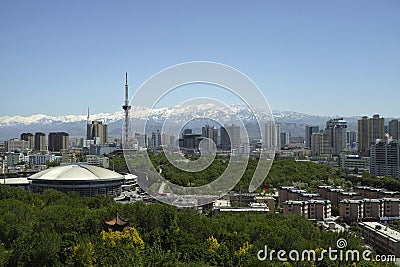 Urumqi city views Editorial Stock Photo