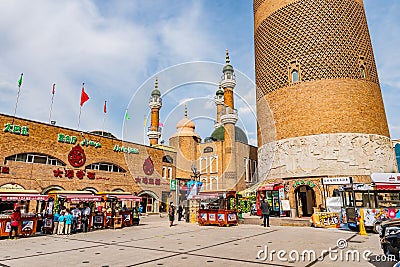 China Urumqi International Grand Bazaar 51 Editorial Stock Photo